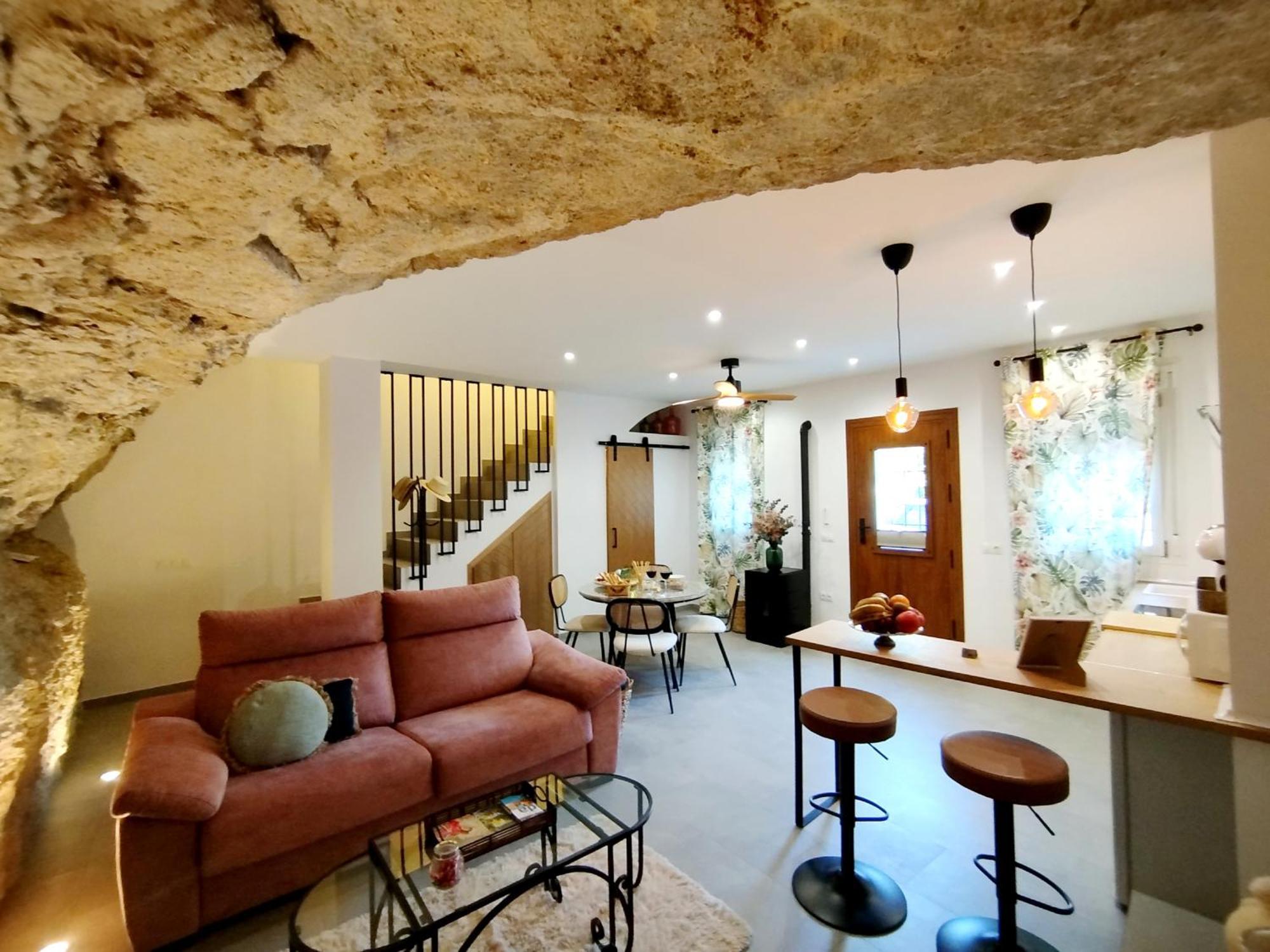 Casa Cueva Las Chicas Del Puente Setenil De Las Bodegas Экстерьер фото